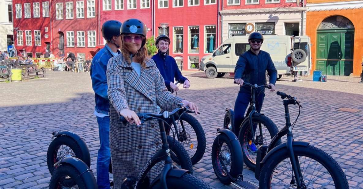 Copenhagen: Guided E-Scooter KickBike Tour- All Highlights - Black Diamond, Royal Library, and the canal-side “city thinking” stops