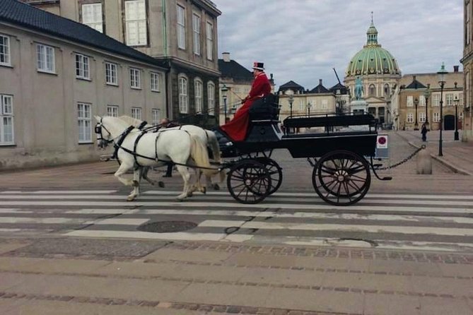 Copenhagen Walking Tour with Food Testing (smorrebrod dish & snap) - Amagertorv, then the royal circuit