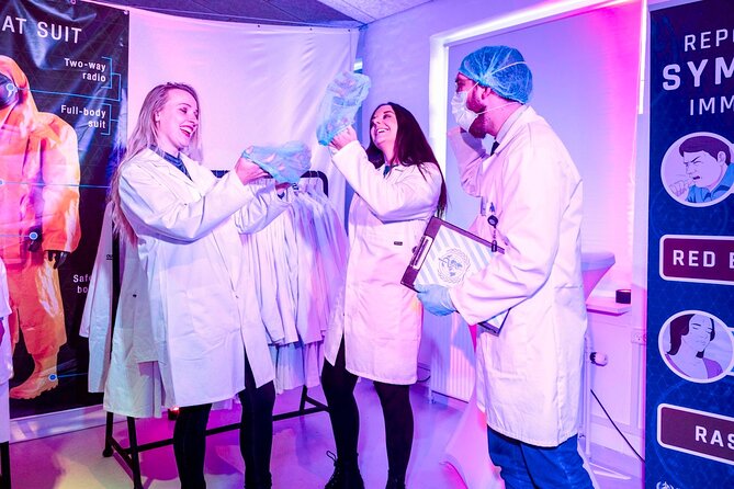 Outbreak Escape Room - Where Drinks and Parking Fit In