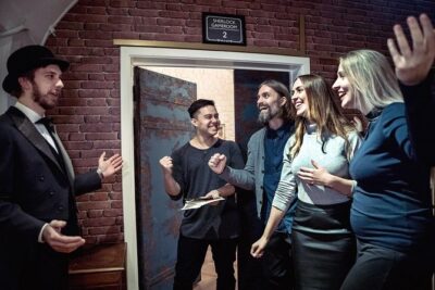 SHERLOCK Escape Room - Private Group Setup: Team Dynamics You’ll Notice Right Away