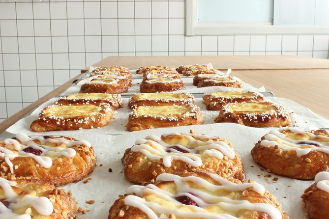 The Art of Baking Danish Pastry - 3.5 hours with a max of 12: how the class actually runs